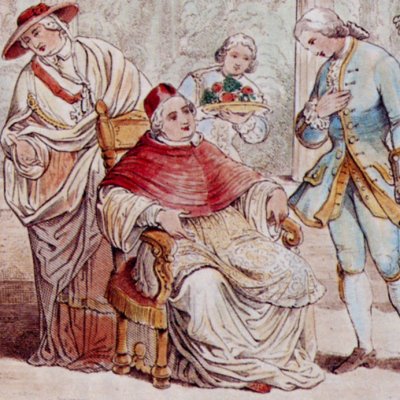 Benoît XIV (Mémoires de Casanova, fig. 5) - d’après Julius Nisle
