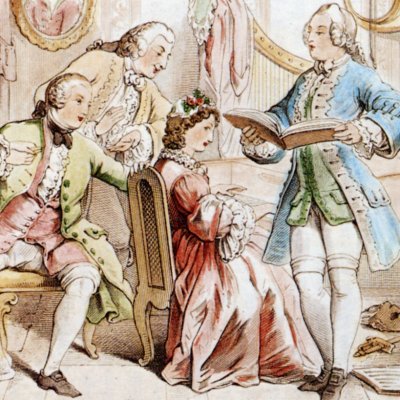 Bellino, Cécile & Marine (Mémoires de Casanova, fig. 8) - d’après Julius Nisle