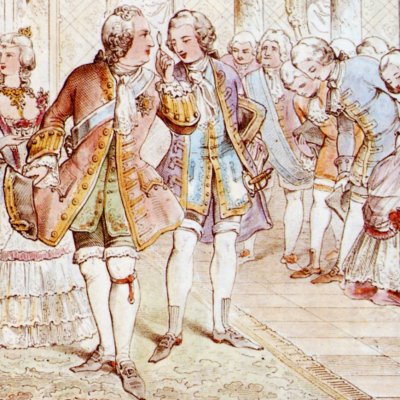 Louis XV (Mémoires de Casanova, fig. 24) - d’après Julius Nisle