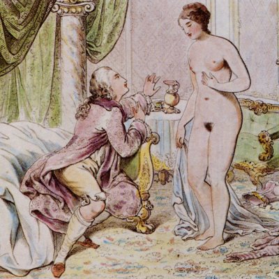 C.C. au casin (Mémoires de Casanova, fig. 26) - d’après Julius Nisle