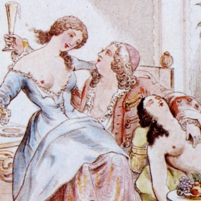 Bernis avec M.M. & C.C. (Mémoires de Casanova, fig. 31) - d’après Julius Nisle