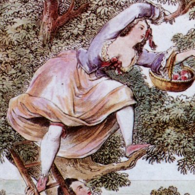 Barberine au figuier (Mémoires de Casanova, fig. 33) - d’après Julius Nisle