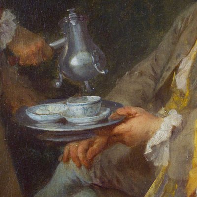 La tasse de chocolat - Nicolas Lancret
