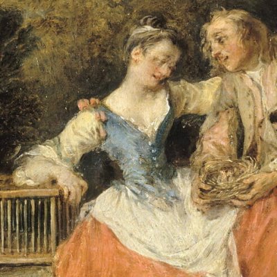 Le nid d’oiseaux - Nicolas Lancret