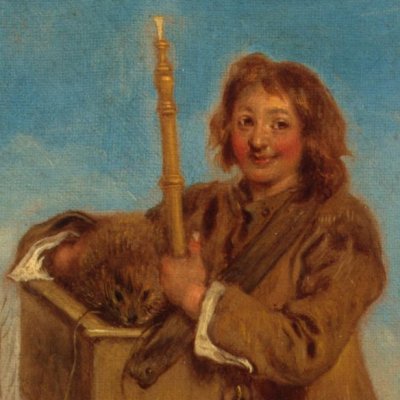 La marmotte, dit aussi Le petit Savoyard - Watteau