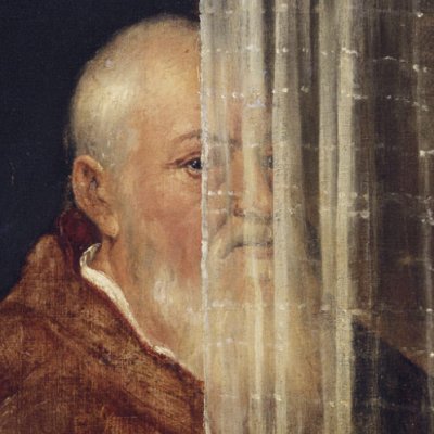 Portrait du cardinal Filippo Archinto, archevêque de Milan - attribué à Titien