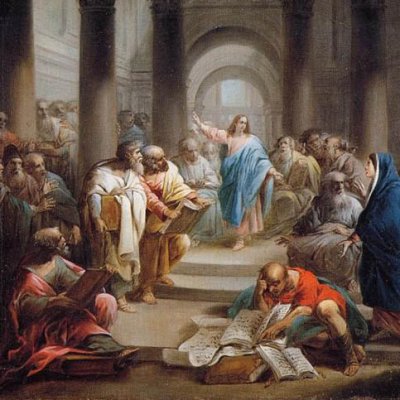 Jésus parmi les docteurs - Gamelin