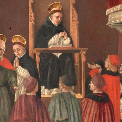 La vision de fra Paolino (scènes de la vie de Thomas d’Aquin) - B. degli Erri