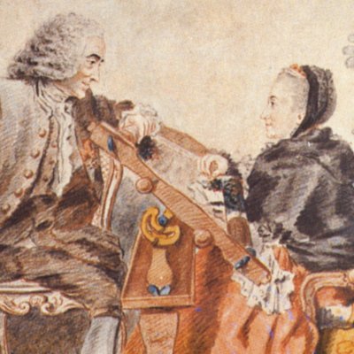 Voltaire et Mme du Châtelet - Carmontelle