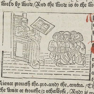 Logique (Myrrour of the Worlde, Westminster, William Caxton, 1481)