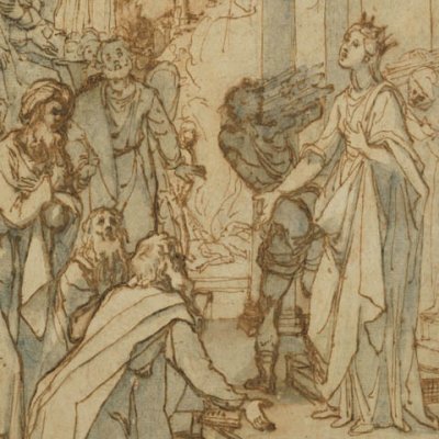 Dispute de sainte Catherine contre les 50 philosophes païens - L. Cardi
