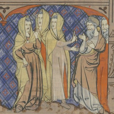Concile de Rome en 313 (V. de Beauvais, Speculum historiale, Ars5080)