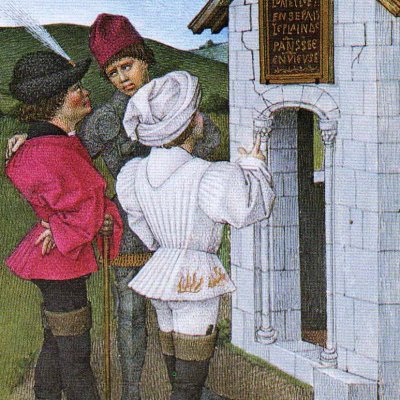 Fol. 46 (Livre du Cœur d’Amour épris) - B. d’Eyck