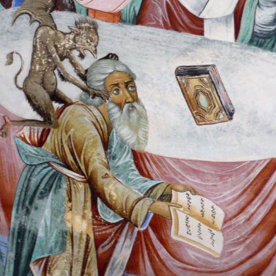 Le concile d’Éphèse (Rila, Église de la Nativité) - D. Zograf