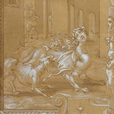 La première vision de Pétrarque - Rosso Fiorentino