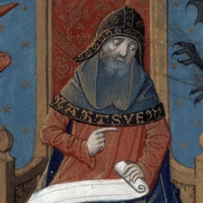 Philosophe méditant (Cité de Dieu, Fr27, F275v)