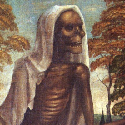 Danse macabre de Tallinn (la Dame de la Cour) - Bernt Notke