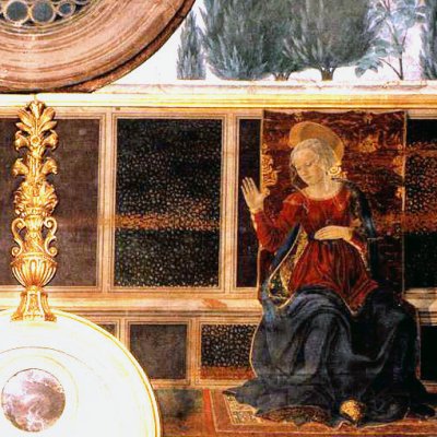 Mur de l’Annonciation (San Miniato) - Alessio Baldovinetti