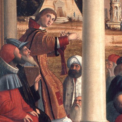 Dispute de saint Étienne avec les Juifs - Carpaccio