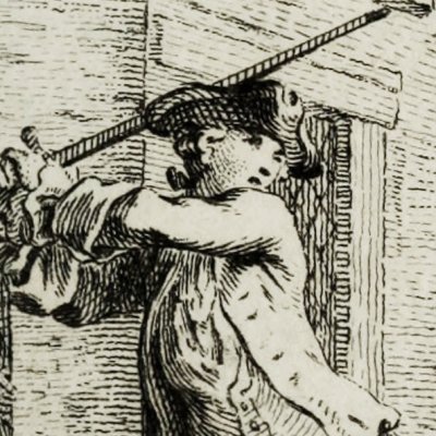 Jones au secours de l’homme de la montagne (Tom Jones, 1750) - Gravelot