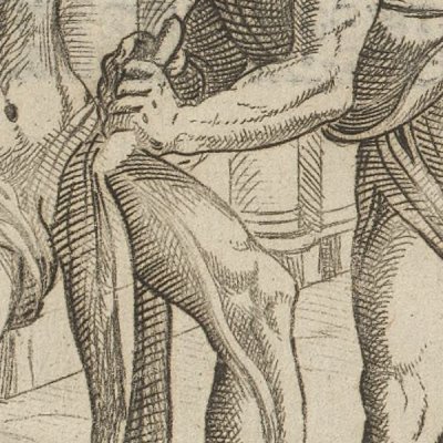 Écorchés vifs (Tratt. de gli instr. di martirio, 1591) - G. Guerra