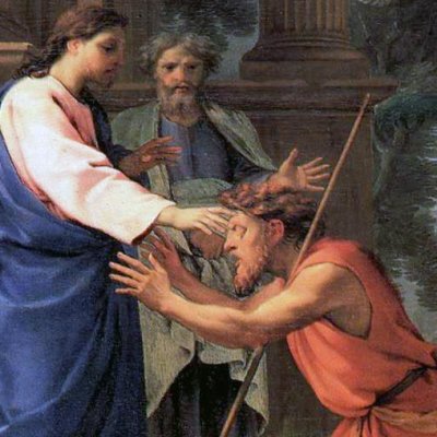 Jésus guérissant l’aveugle de Jéricho - Le Sueur