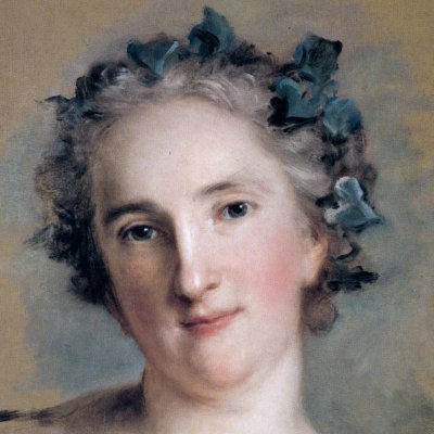 Zannetta Balletti, surnommée Mademoiselle Silvia - Nattier