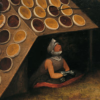 Le pays de Cocagne / Das Schlaraffenland - Brueghel l’ancien