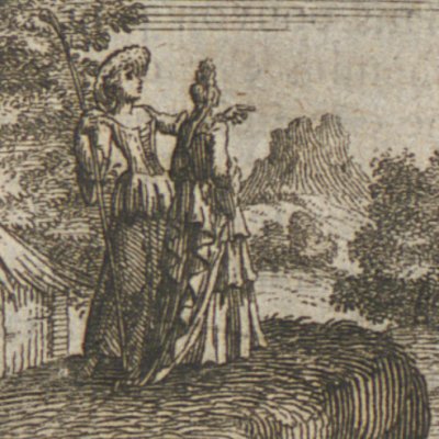 8. Florine rencontre la Bergère Simpliciane (Cabinet des fées T1, 1717)