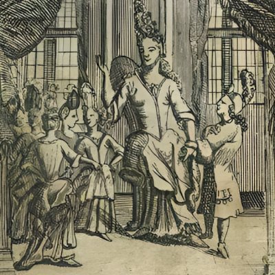 Frontispice des Contes des Fées (La Haye, Meindert Uytwerf, 1698)