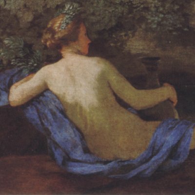 Paysage avec Numa Pompilius et la nymphe Égérie - Nicolas Poussin