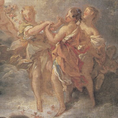 Apollon couronnant les arts - Boucher