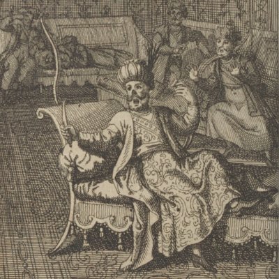 Histoire du Roy sans nez (Les Avantures d’Abdalla, 1712, fig. 4)