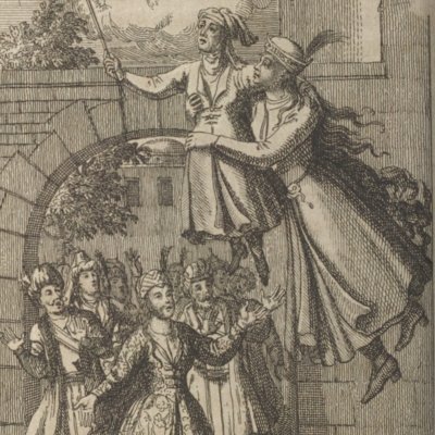 Histoire de la Dame Persane…  (Les Avantures d’Abdalla, 1712, fig. 5)