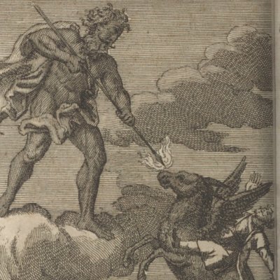 Avanture du 3e des jeunes Santons tristes (Les Avantures d’Abdalla, 1712, fig.9)
