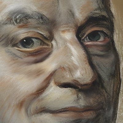 Portrait de Prosper Jolyot de Crébillon. Esquisse - Maurice Quentin De La Tour