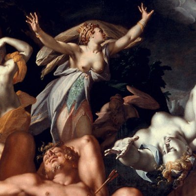 Niobé pleurant ses enfants - Abraham Bloemaert