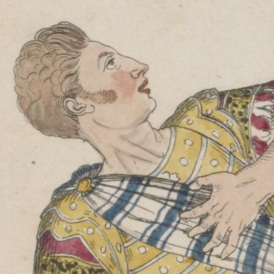 Armand Vestris in the ballet from Macbeth, music by the Count of Gallemberg