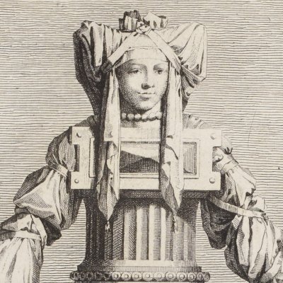 Sacerdotesse grecque (Mascarade à la grecque, Parme, 1771) - Petitot