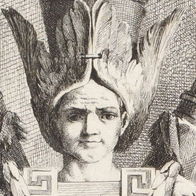 Grenadier à la grecque (Mascarade à la grecque, Parme, 1771) - Petitot