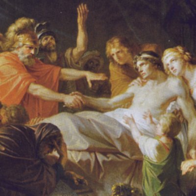 La mort de Germanicus - Heinrich Füger