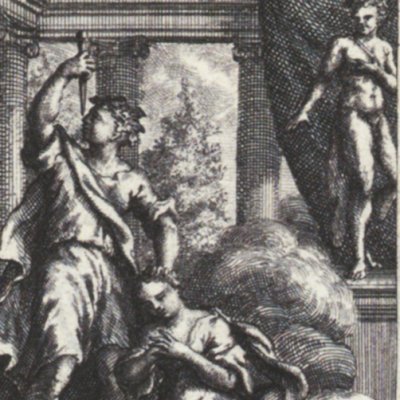 Corésus et Callirhoé (Destouches, Callirhoé, V, 3, 1718) - Coster d’après Duval