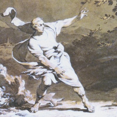 Horace s’exclamant devant son arbre - Loutherbourg