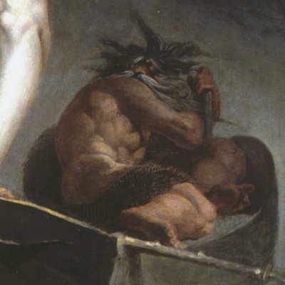 Thor combattant le serpent Midgard - Füssli