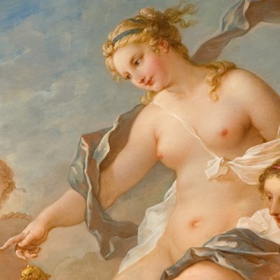 Vénus demande à Vulcain des armes pour Énée - Natoire