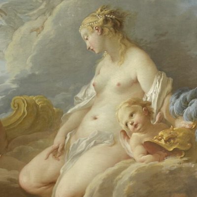 Vénus demande à Vulcain des armes pour Énée - Boucher