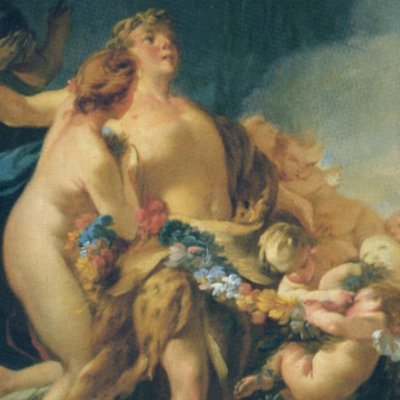 Le jugement de Pâris (esquisse) - Jean-Baptiste Marie Pierre