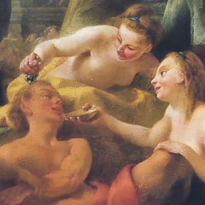 Bacchanale, dit aussi Le danger du vin - Hallé