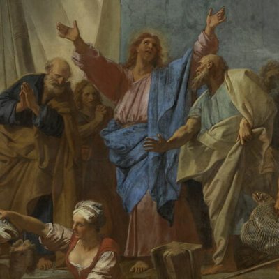 La pêche miraculeuse - Jean Jouvenet