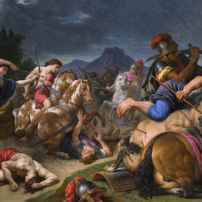 Bellone appelle Mars à la guerre - Lagrenée